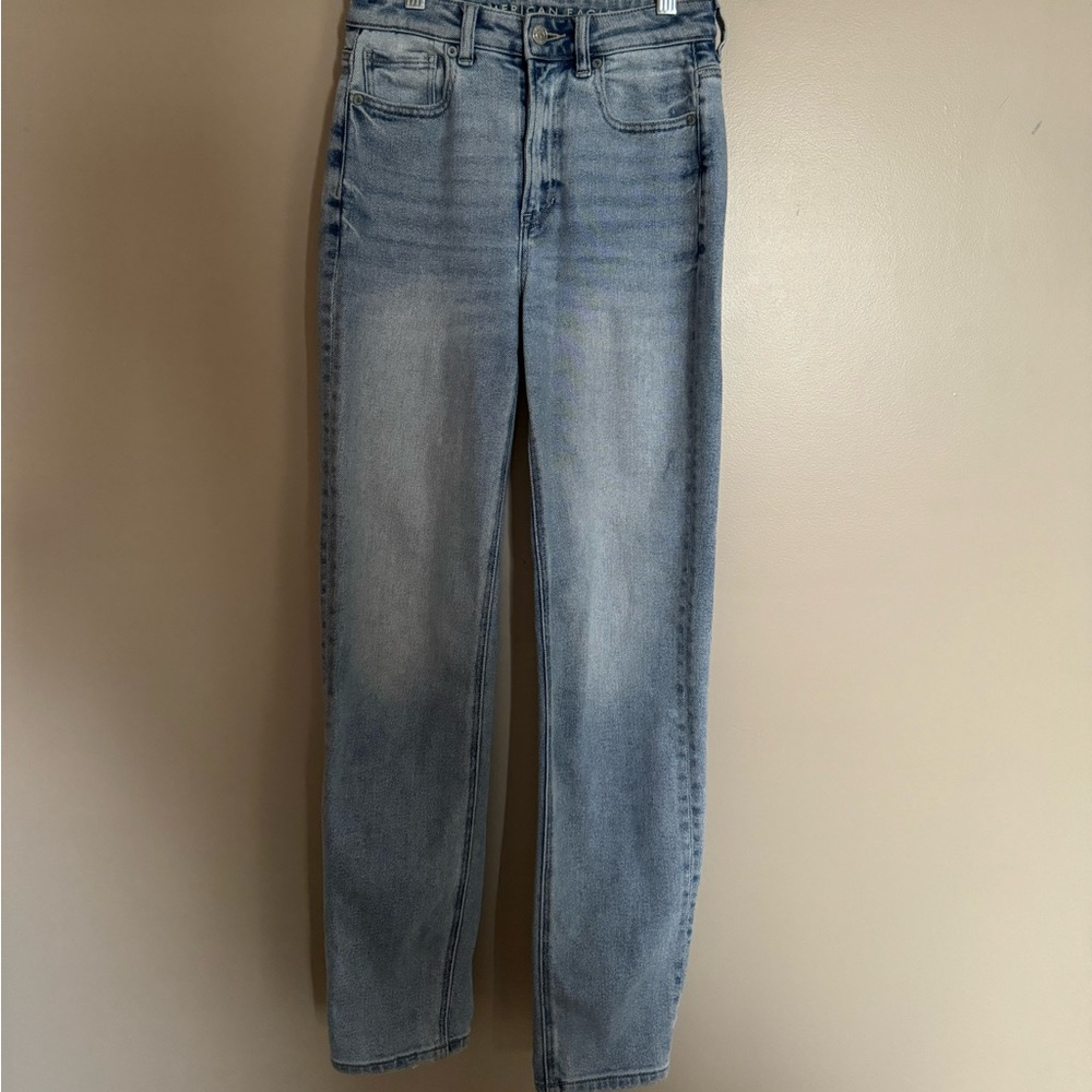 American Eagle stretch double zero regular jeans